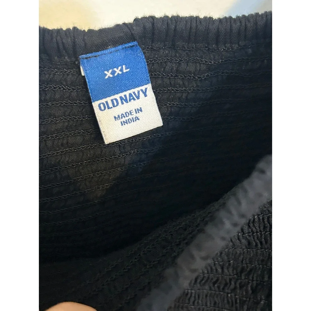 Beach casual summer fall embroidered black and white floral dress with pockets